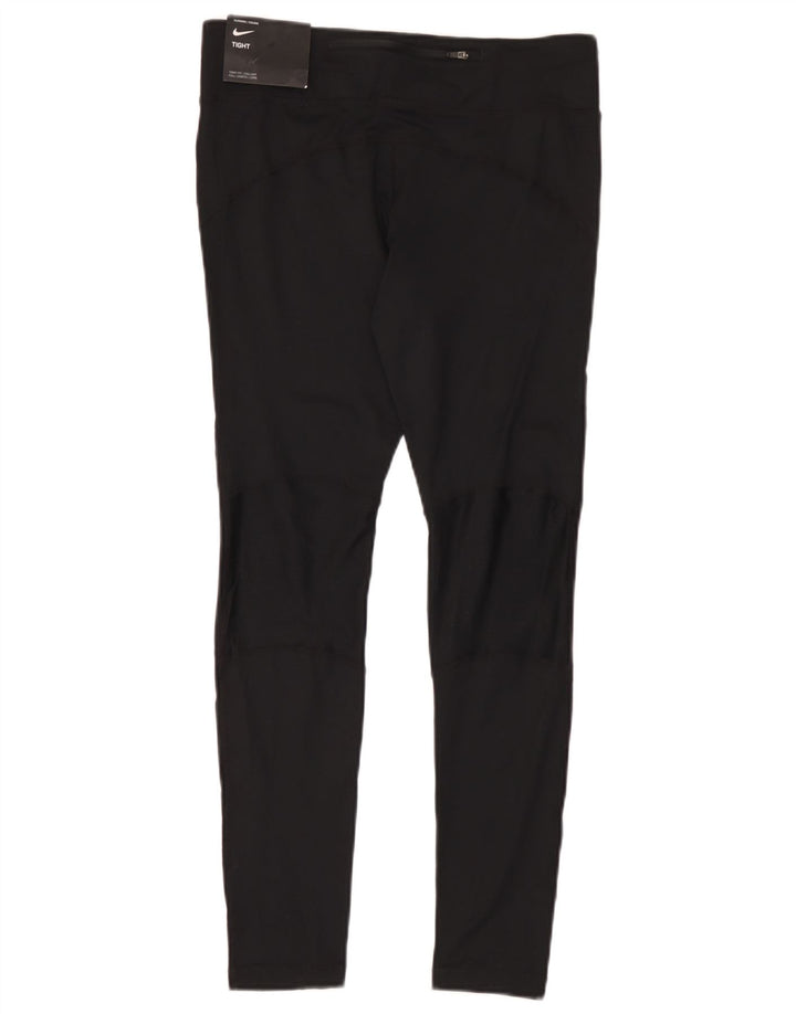 Leggings Nike Dri Fit pentru femei UK 14, mare, negru, poliester