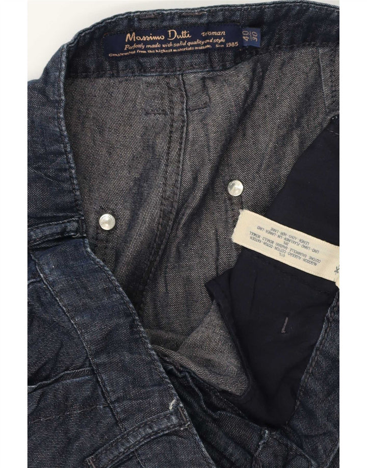 Massimo Dutti Pantaloni scurți din denim pentru femei EU 40 Medium W30 Bumbac bleumarin