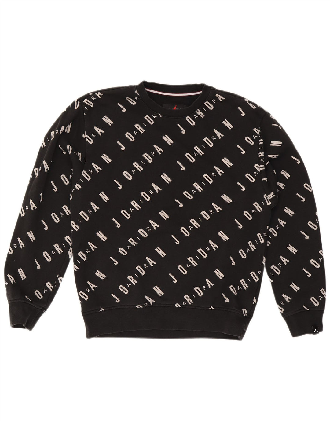 Hanorac grafic pentru bărbați Jordan Jumper mic, negru, bumbac