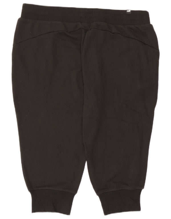Pantaloni scurti sport Puma pentru femei UK 18 XL, bumbac negru