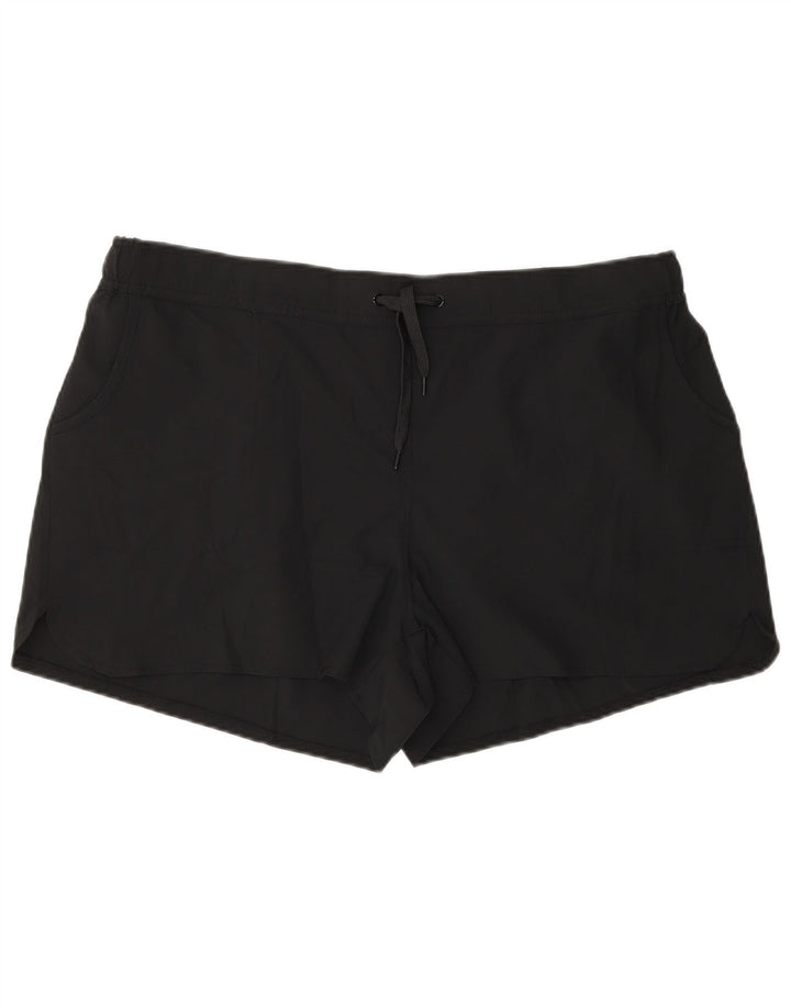 Mountain Warehouse Pantaloni scurti sport pentru femei UK 18 XL Poliester negru