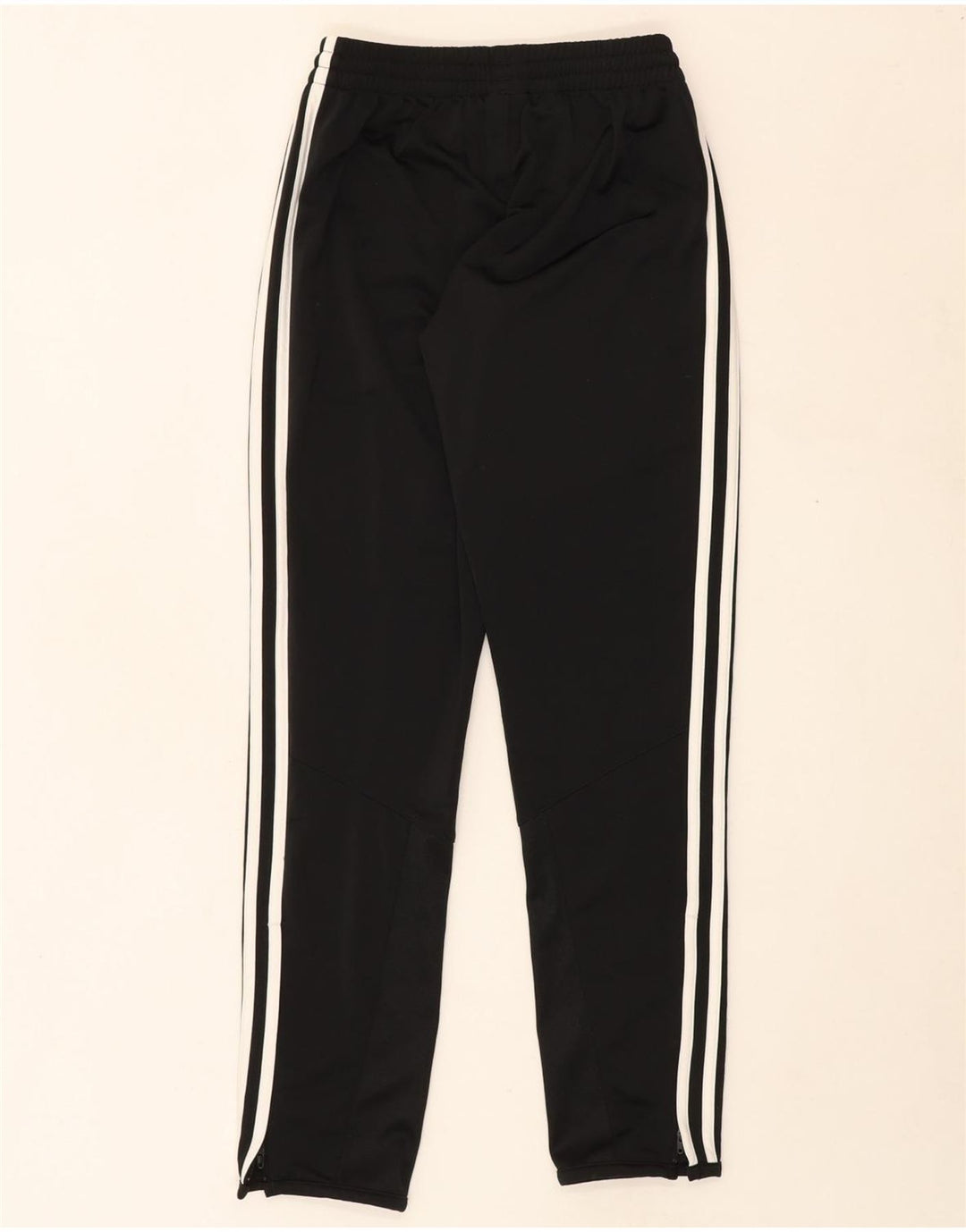 ADIDAS Boys Tracksuit Trousers 11-12 Years  Black Polyester Vintage Adidas and Second-Hand Adidas from Messina Hembry 