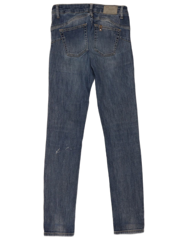 Blugi skinny de dama Liu Jo W26 L30 bumbac albastru