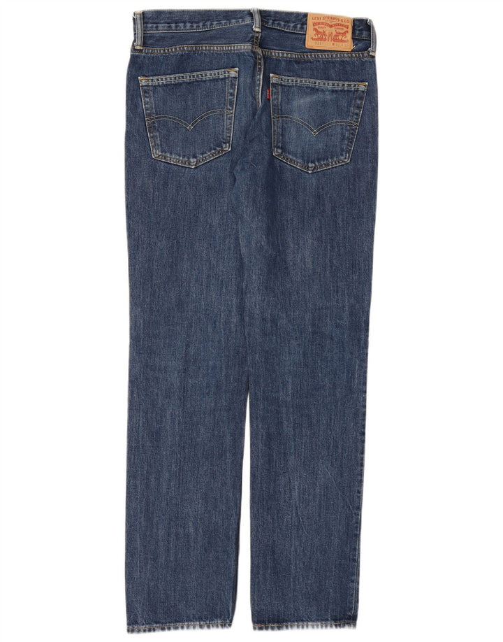 Blugi slim 511 distressed pentru bărbați LEVI'S L32 L29 Bumbac albastru