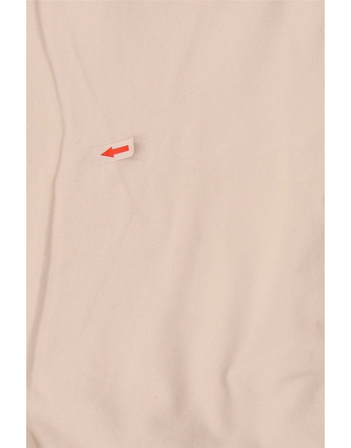 Vestă grafică Nike Dri Fit pentru bărbați, bumbac alb mediu