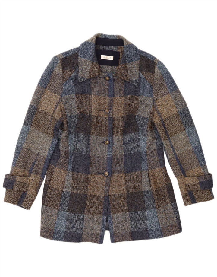Palton pentru femei AVOCA UK 14 Medium Blue Check