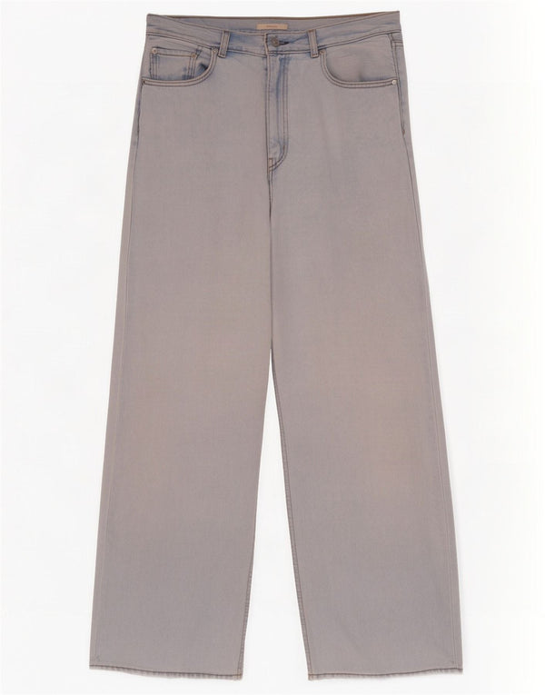 Blugi largi pentru femei cu talie înaltă Levi's W31 L31 bumbac albastru