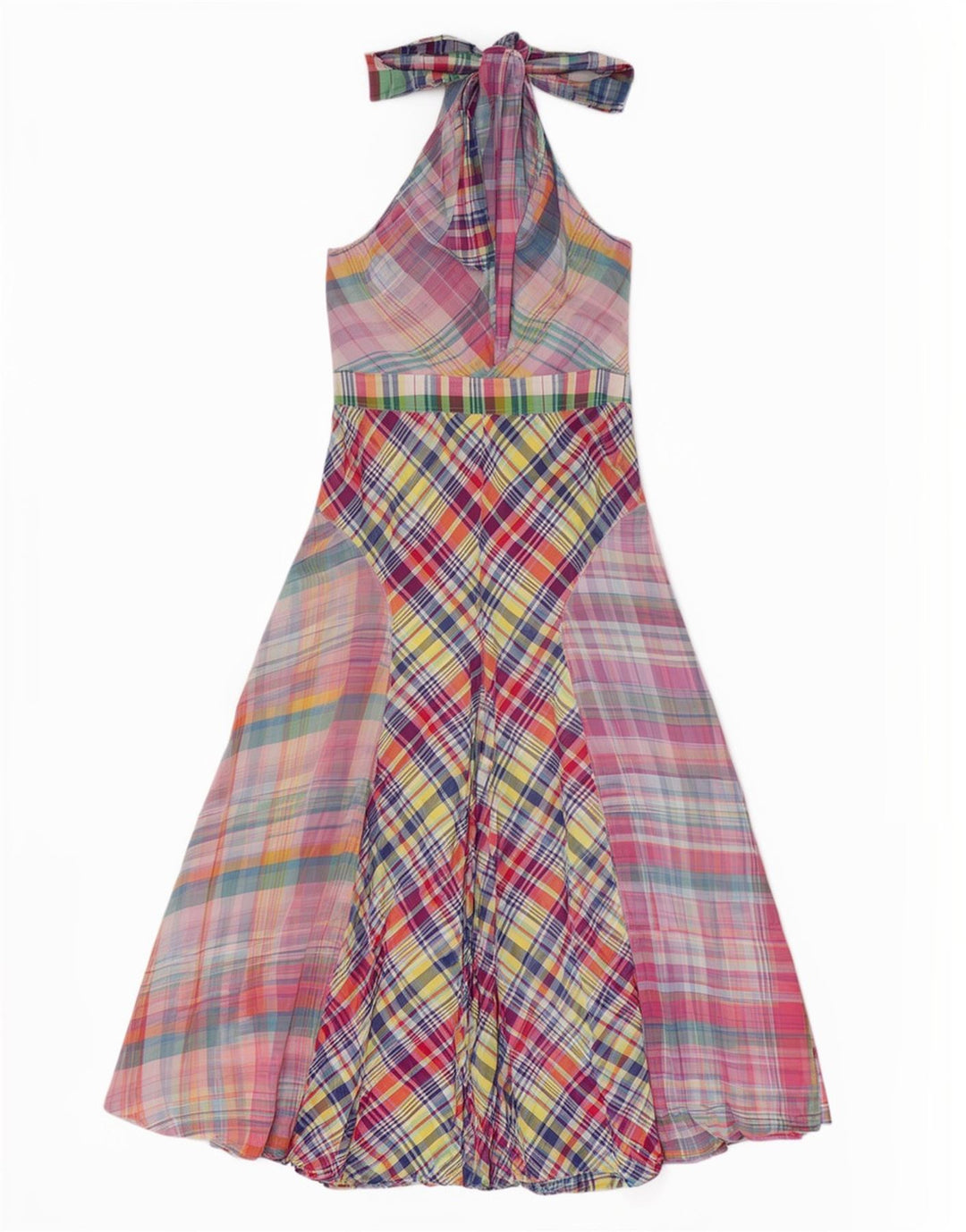 Rochie Halter Polo Ralph Lauren pentru femei US 10, mare, multicoloră, mozaic