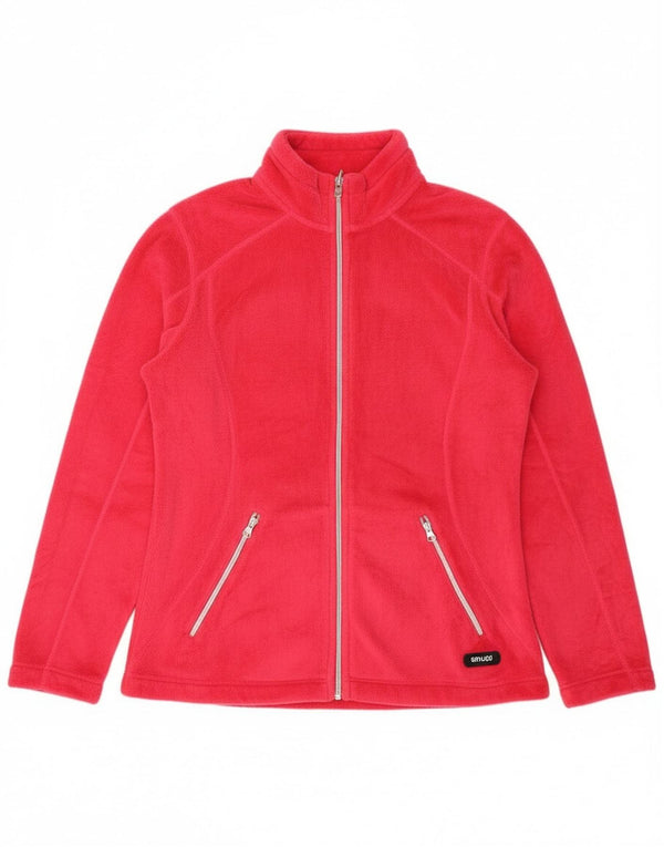 Jachetă fleece pentru femei Brugi UK 18 XL roz poliester