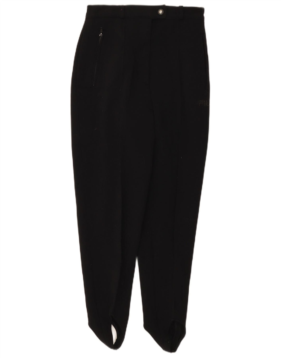 Pantaloni Etrier Femei Fila IT 42 Medium W26 L28 Poliamidă Neagră