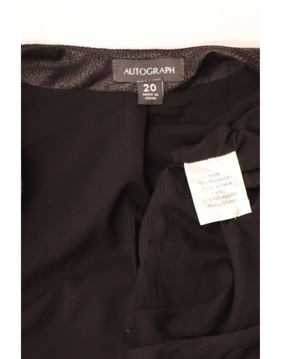 Jachetă pentru femei Marks & Spencer Autograph Open Blazer UK 20 2XL Negru