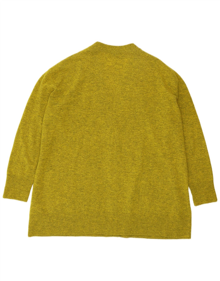 Pulover cardigan supradimensionat pentru femei COS UK 14 Medium Green Flecked