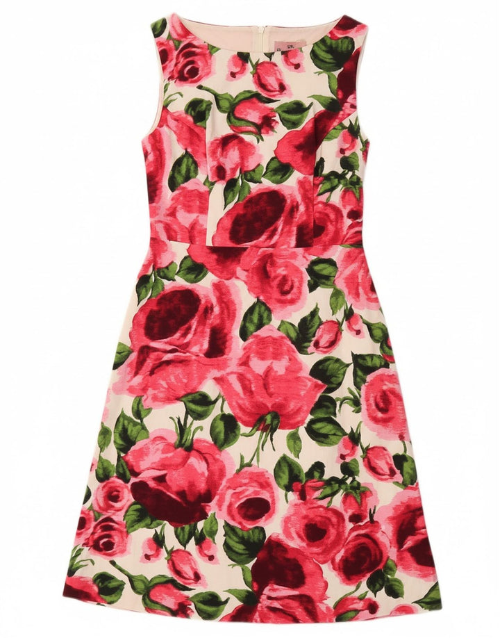 ROchie A-Line pentru femei PHASE EIGHT UK 10 Mic Multicolor Floral
