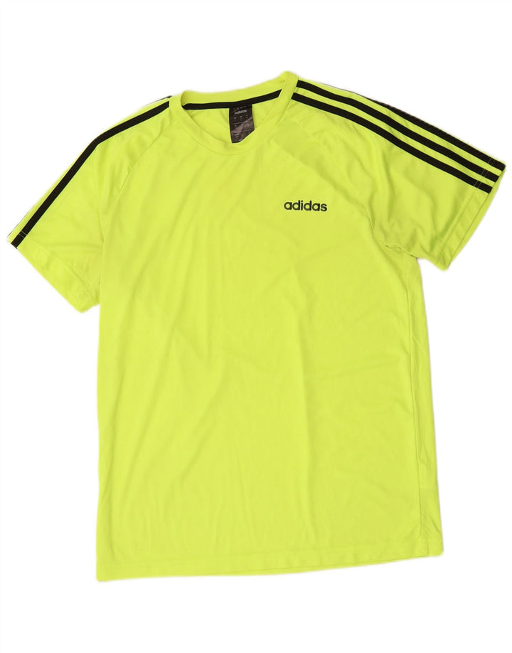 Tricou pentru bărbați ADIDAS Climalite Top Poliester verde mediu