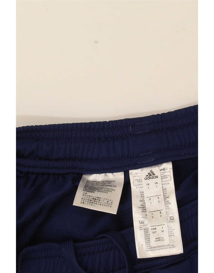 Pantaloni de trening Adidas pentru bărbați, poliester, albastru mic