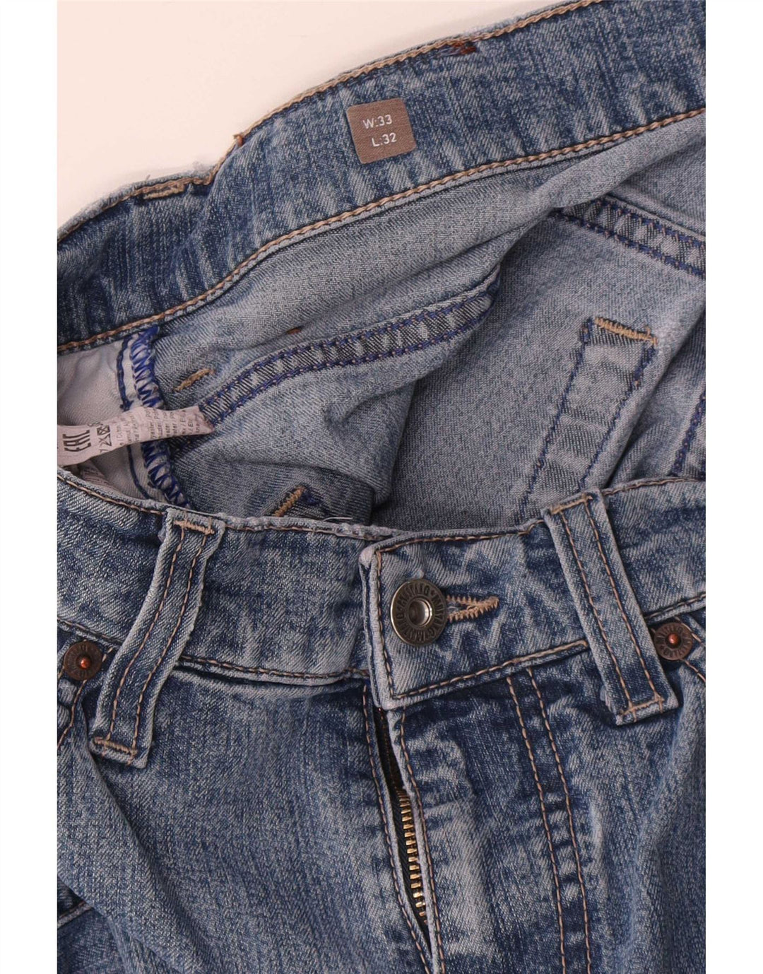Blugi Mustang Tramper Slim W33 L32 Bumbac Albastru