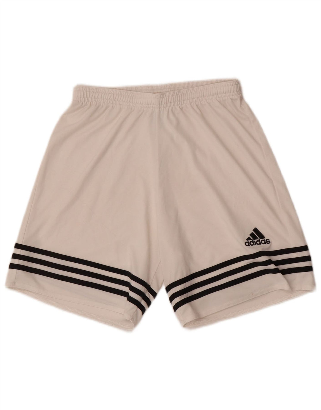Pantaloni scurți sport pentru bărbați Adidas Climalite, poliester alb mic