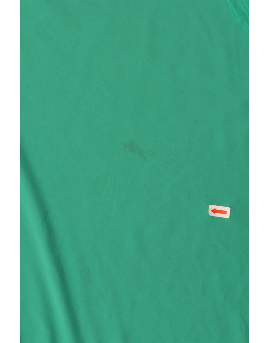 ADIDAS Mens Climacool T-Shirt Top Small Green Colourblock Polyester