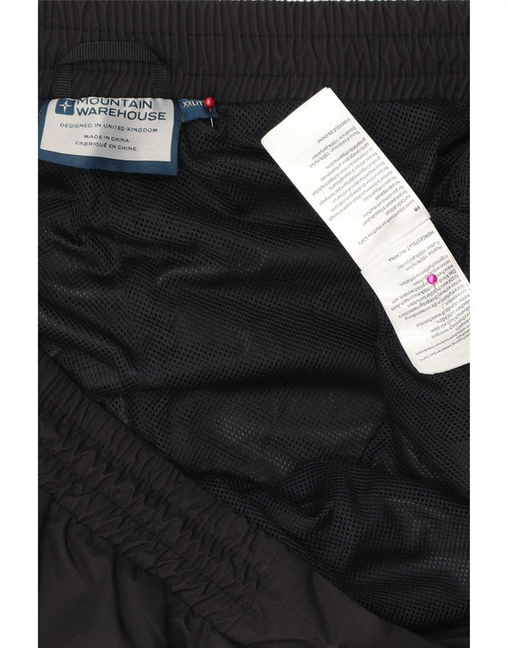 Pantaloni impermeabili pentru bărbați Mountain Warehouse 2XL poliester negru