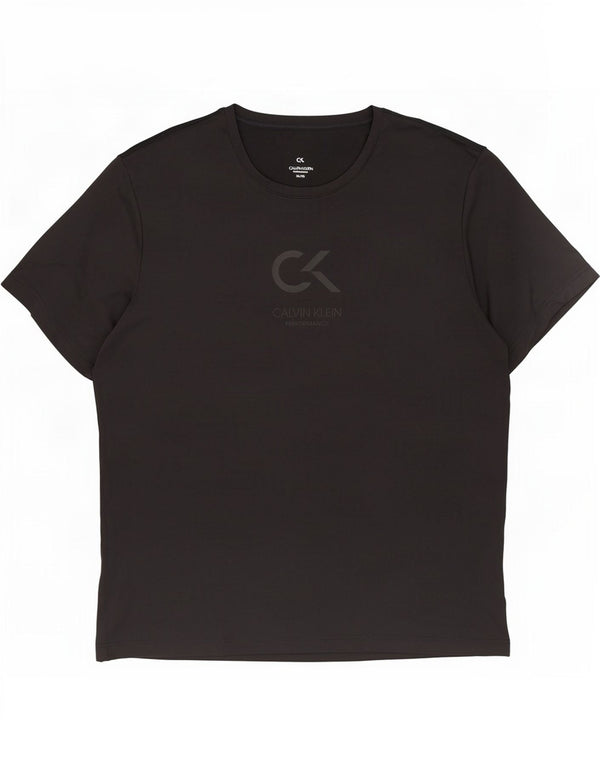 Tricou grafic Calvin Klein pentru bărbați Top XL Poliester negru