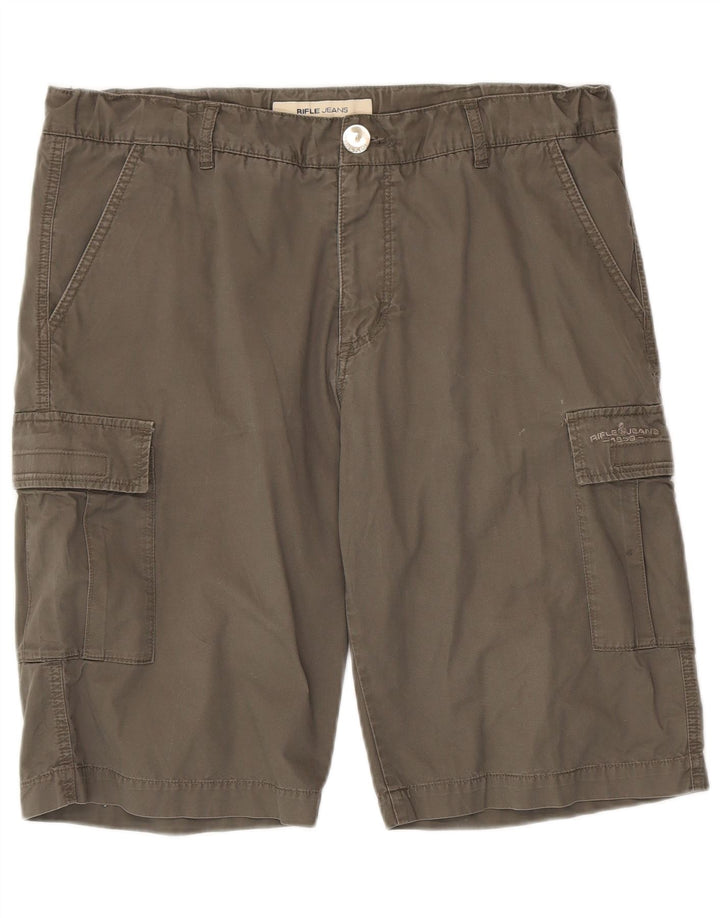 Pantaloni scurți cargo pentru bărbați Rifle W38 XL bumbac gri