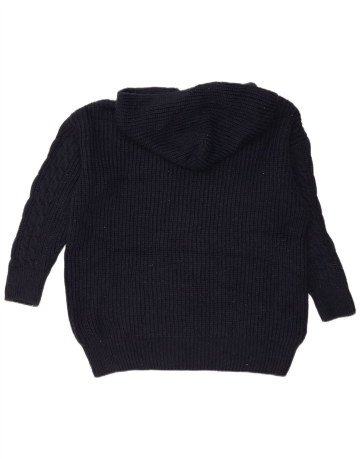 Marks & Spencer Pulover supradimensionat pentru femei UK 14 Medium Bleumarin