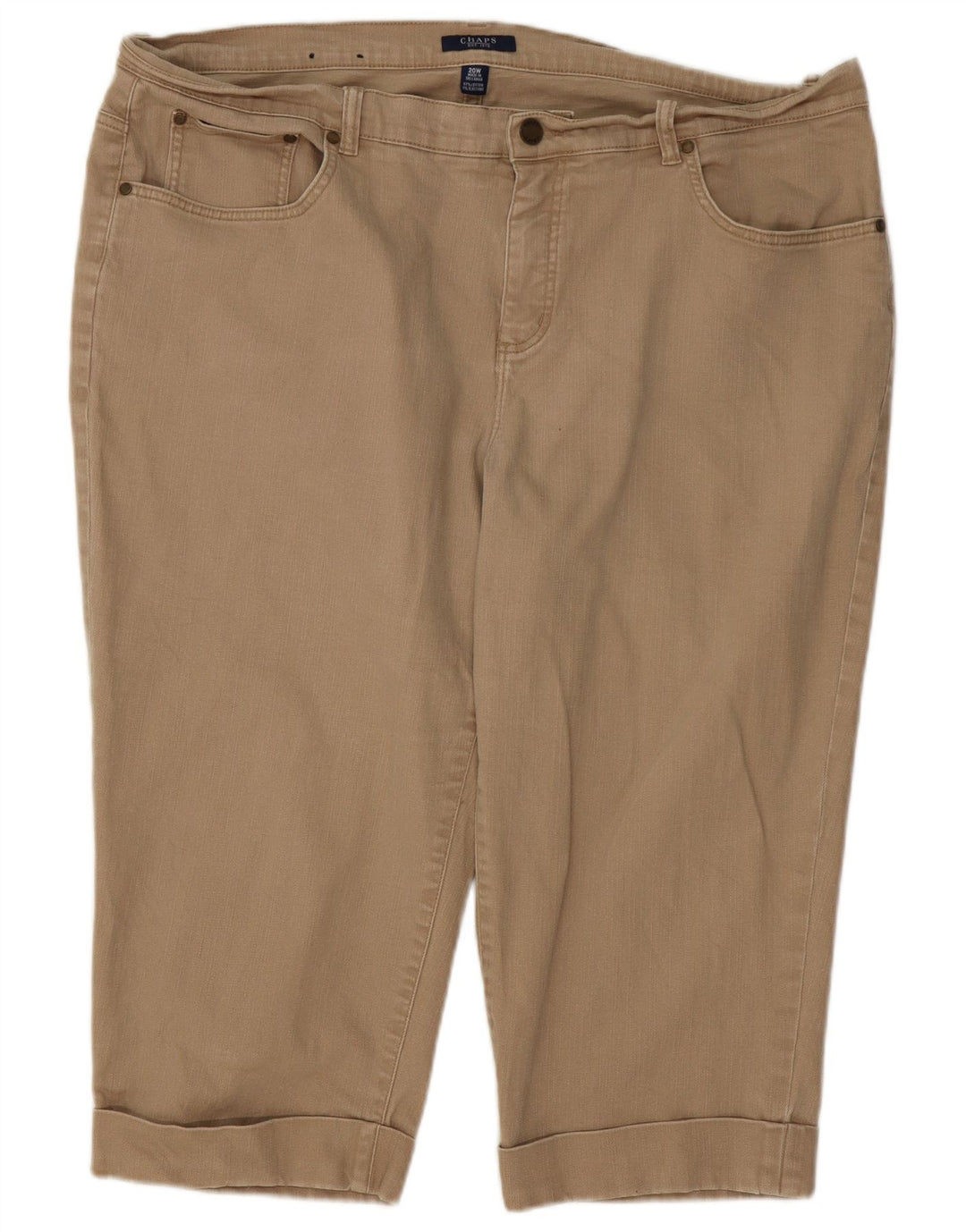 Bermude pentru femei Chaps US 20 3XL W40 Bej Bumbac
