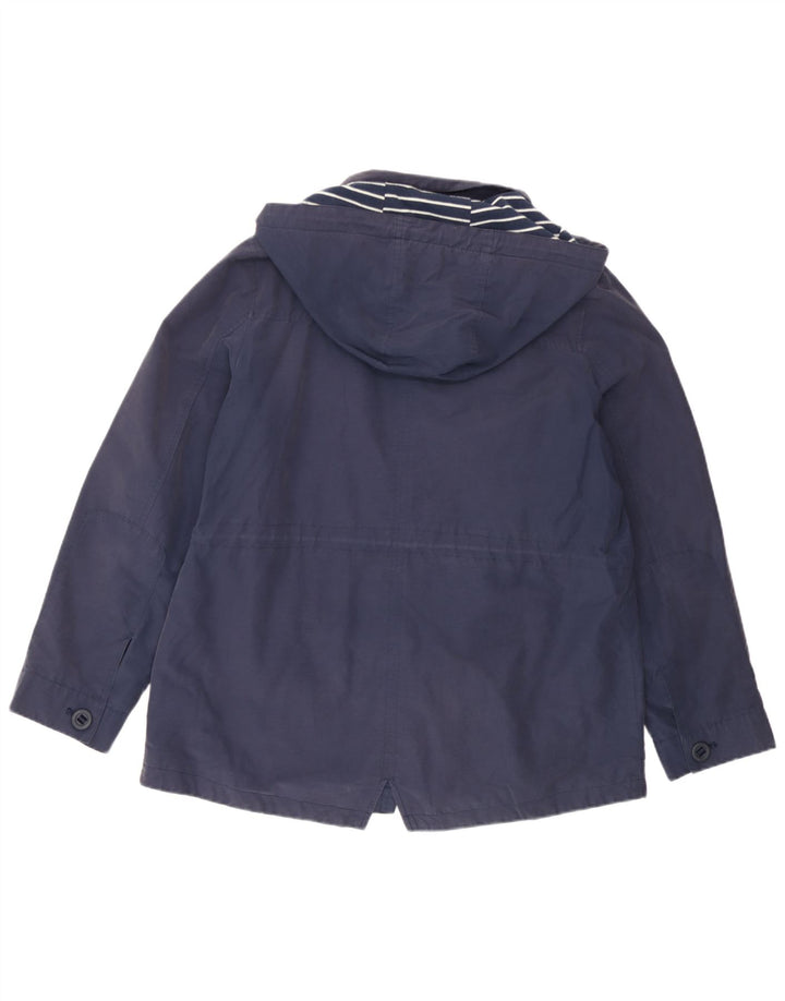 Jachetă parka cu glugă pentru femei Marks & Spencer UK 14 mare, poliester bleumarin