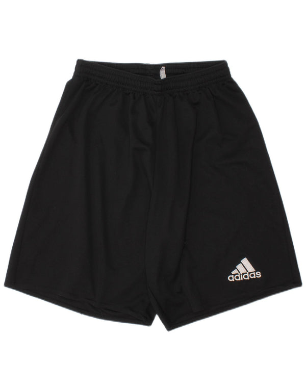 Pantaloni scurți sport ADIDAS Climalite 7-8 ani XS poliester negru