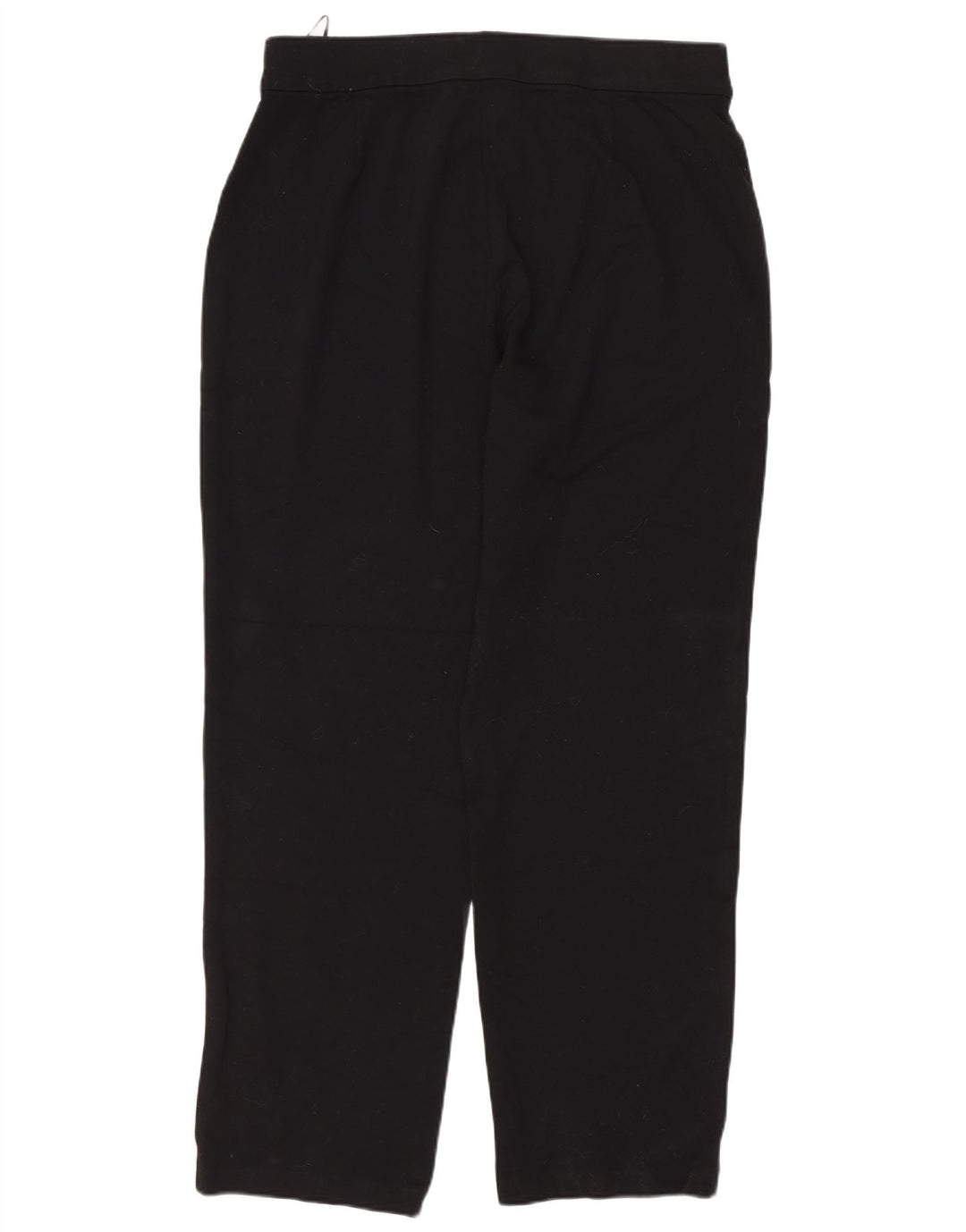 MARKS & SPENCER Pantaloni casual conici pentru femei UK 14 Large W34 L28 Negru