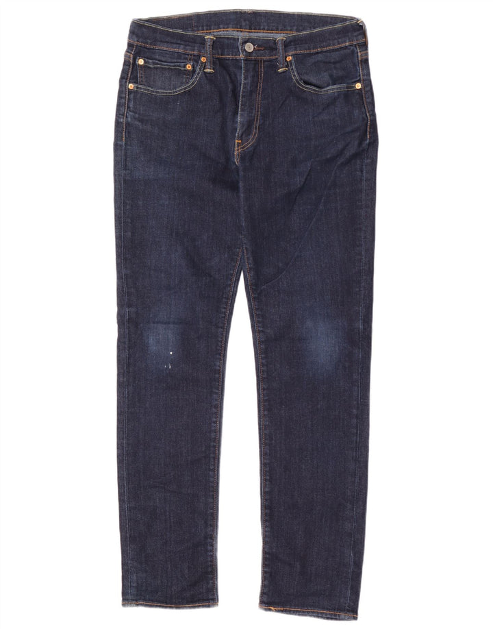 Blugi pentru bărbați Levi's 511 Slim W34 L32 Bumbac bleumarin