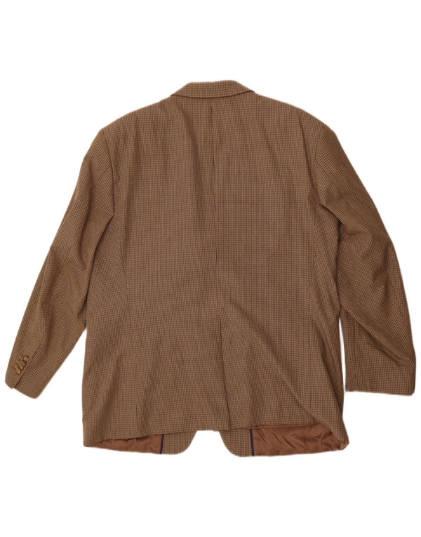 Sacou Tommy Hilfiger pentru bărbați, cu 3 nasturi, IT 54 2XL, bej, viscoză