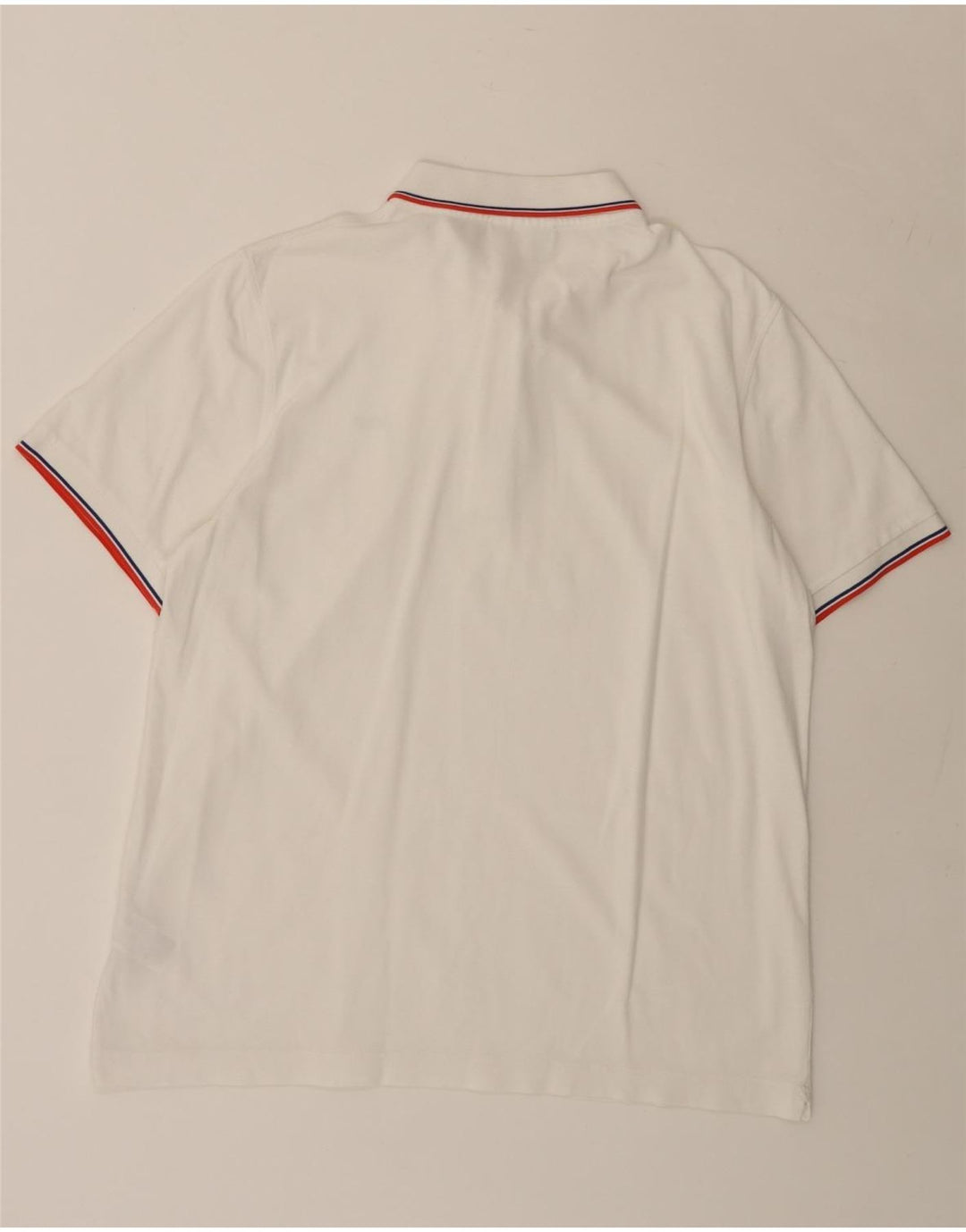 Tricou polo LACOSTE pentru bărbați mărimea 5 mare, alb, bumbac