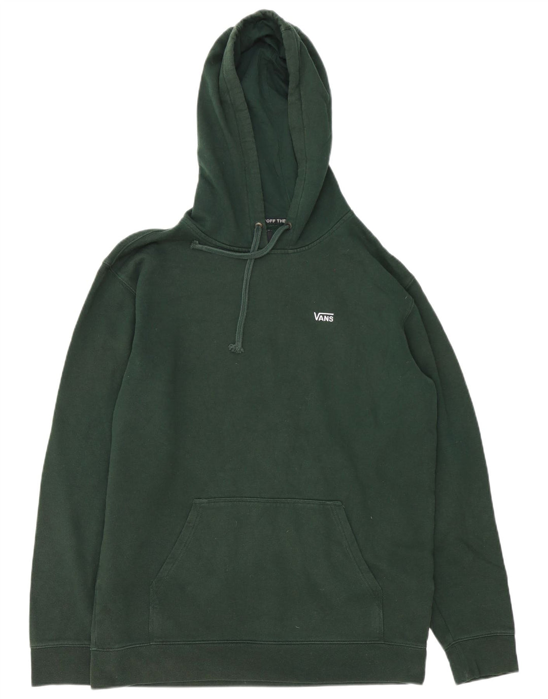 Pulover Vans pentru bărbați, bumbac verde mare