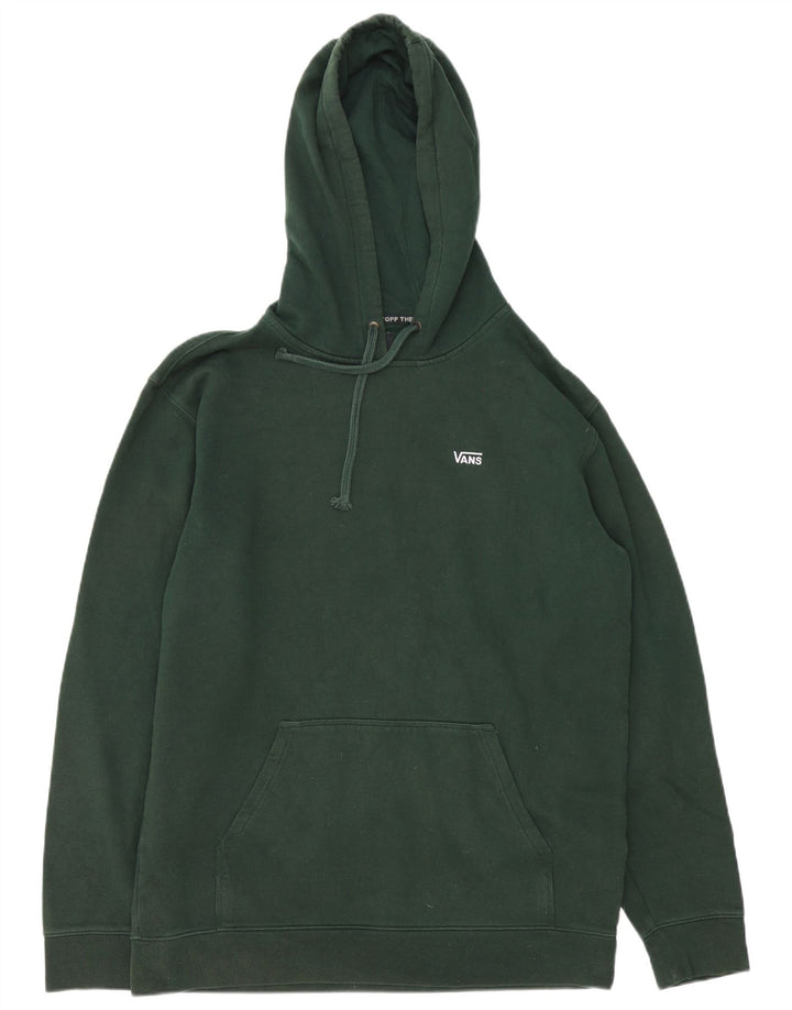Pulover Vans pentru bărbați, bumbac verde mare