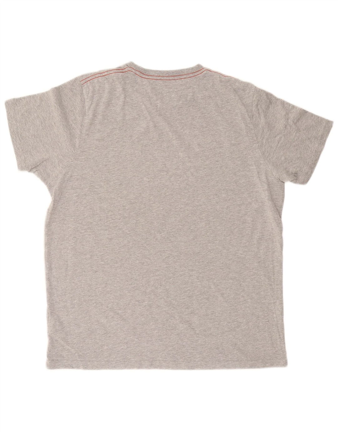 WEIRD FISH Tricou grafic pentru bărbați Top mare bumbac gri