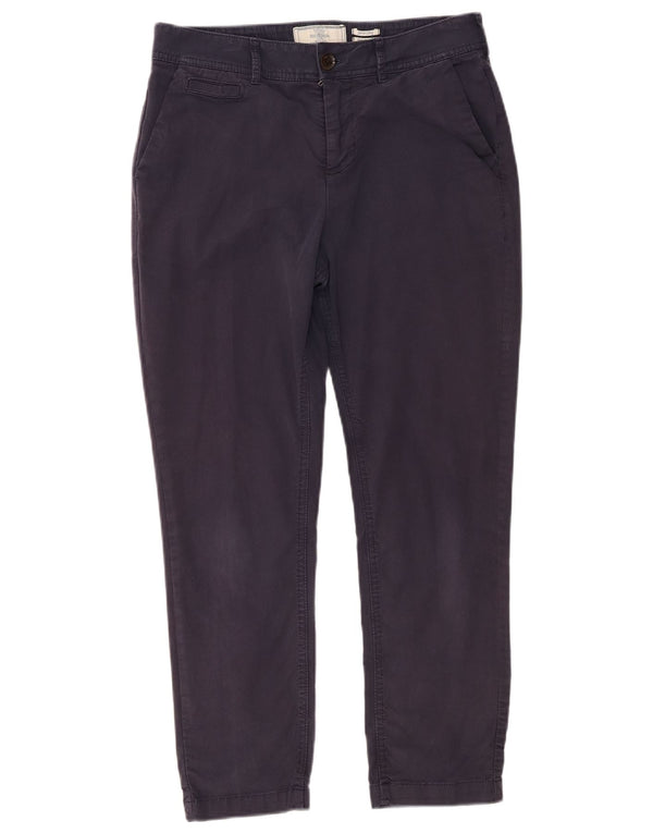 Fat Face Pantaloni chino drepti Devon pentru femei UK 10 Small W30 L26 Bleumarin