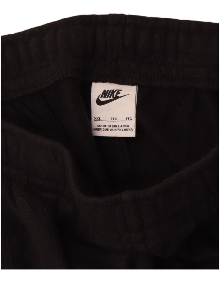 Pantaloni de trening Nike pentru bărbați 2XL, bumbac negru