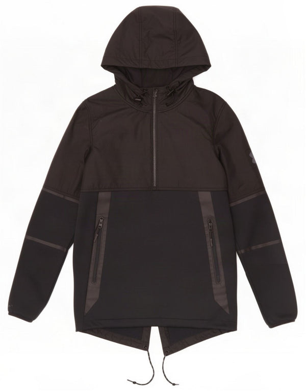 Under Armour Mens Loose Fit Pullover Parka Jacket UK 34 XS Black
