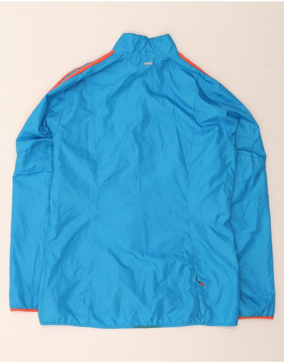 Jachetă de top pentru trening ADIDAS Response pentru femei UK 16/18 Poliester mare albastru