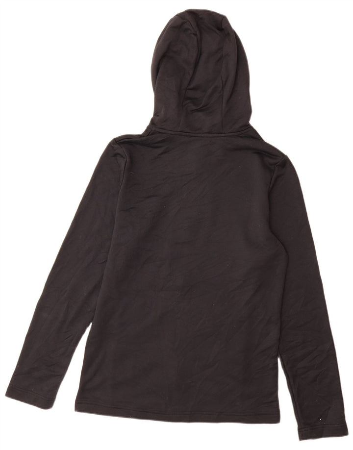 Pulover Under Armour pentru bărbați, cu fermoar, poliester mic, negru