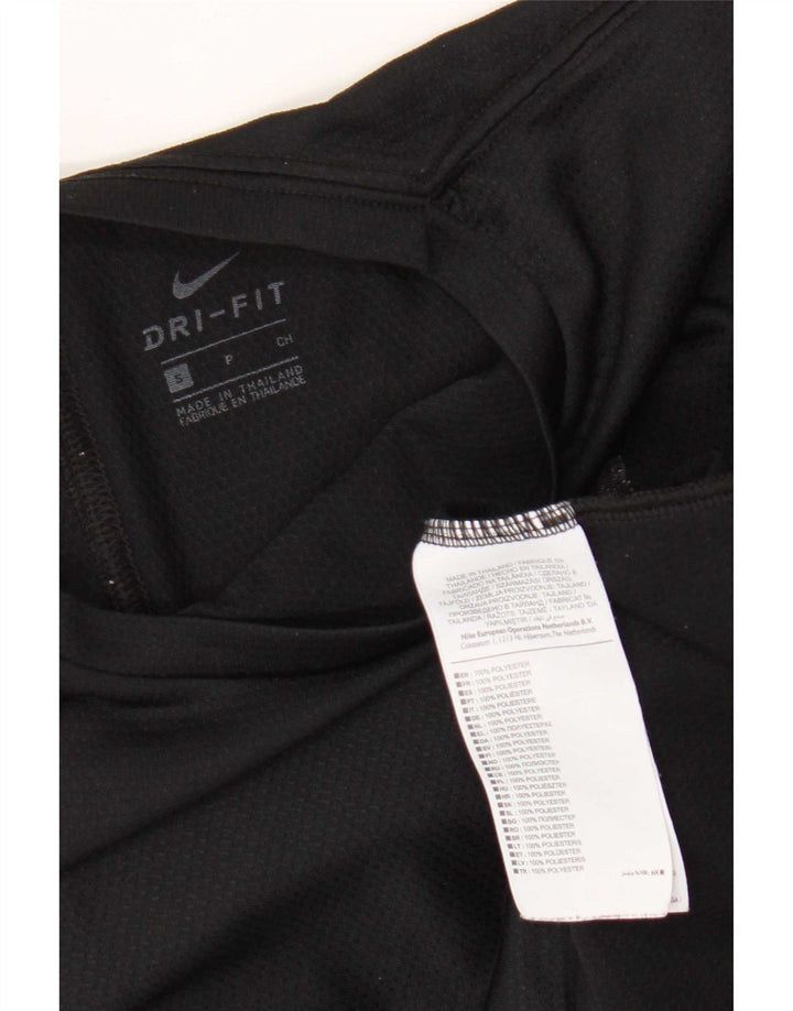 Tricou grafic supradimensionat pentru femei Nike Dri Fit Top UK 10 Small Black
