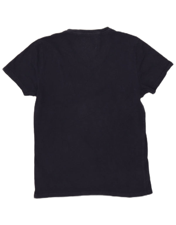Tricou pentru bărbați Superdry Top Medium Bleumarin Bumbac