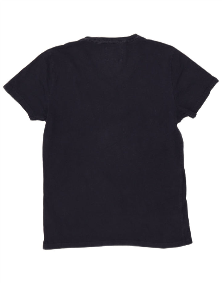 Tricou pentru bărbați Superdry Top Medium Bleumarin Bumbac