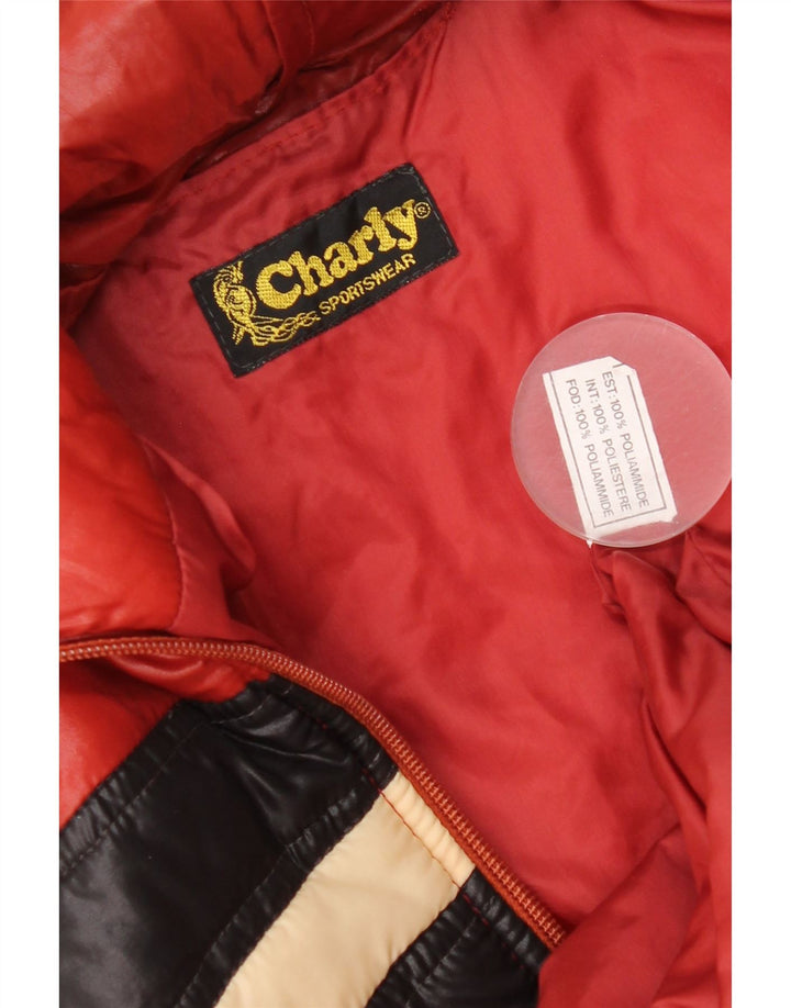 Jachetă căptușită pentru femei Charly IT 48 XL, roșu, poliamidă color bloc