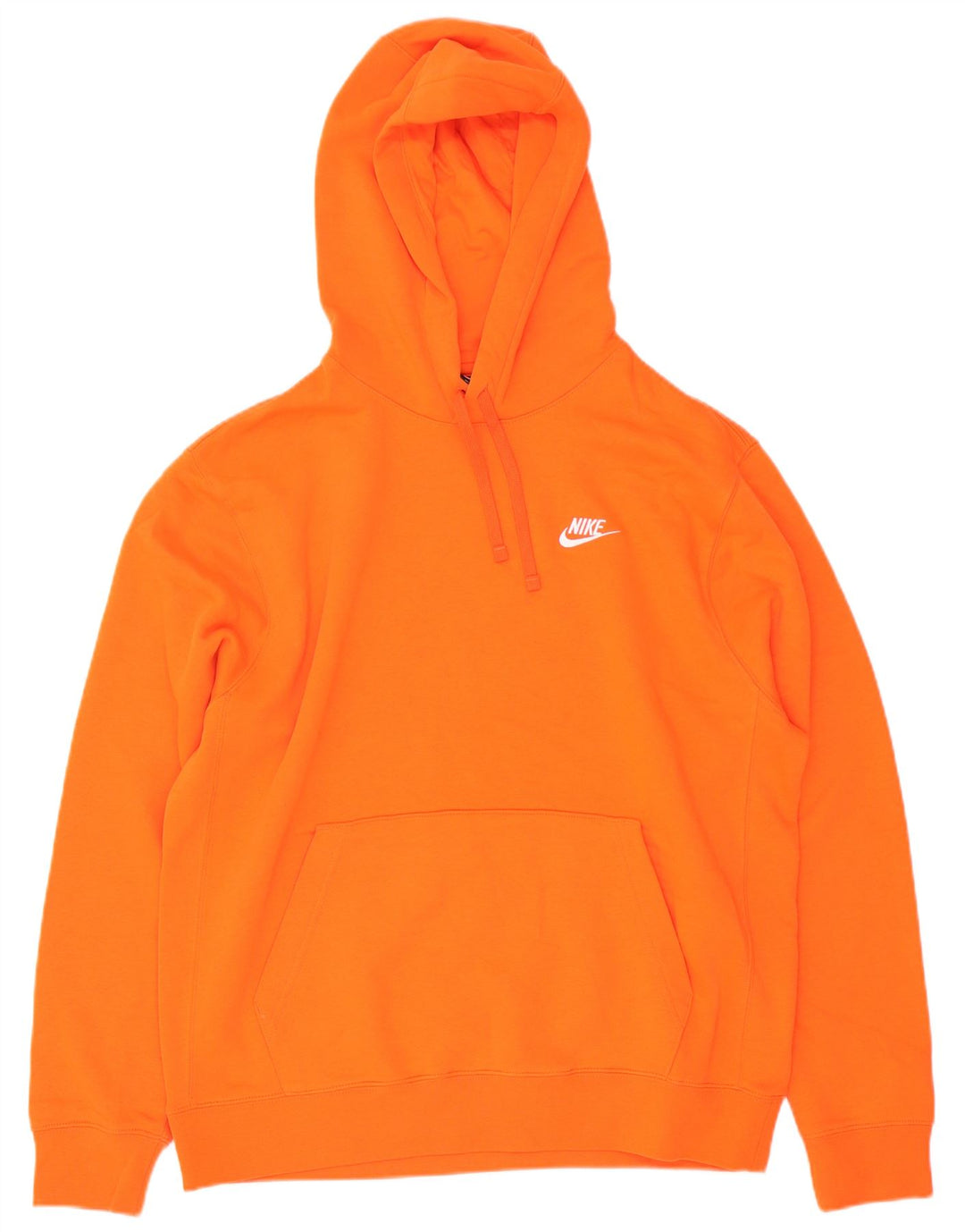 Pulover Nike pentru bărbați, bumbac mare portocaliu