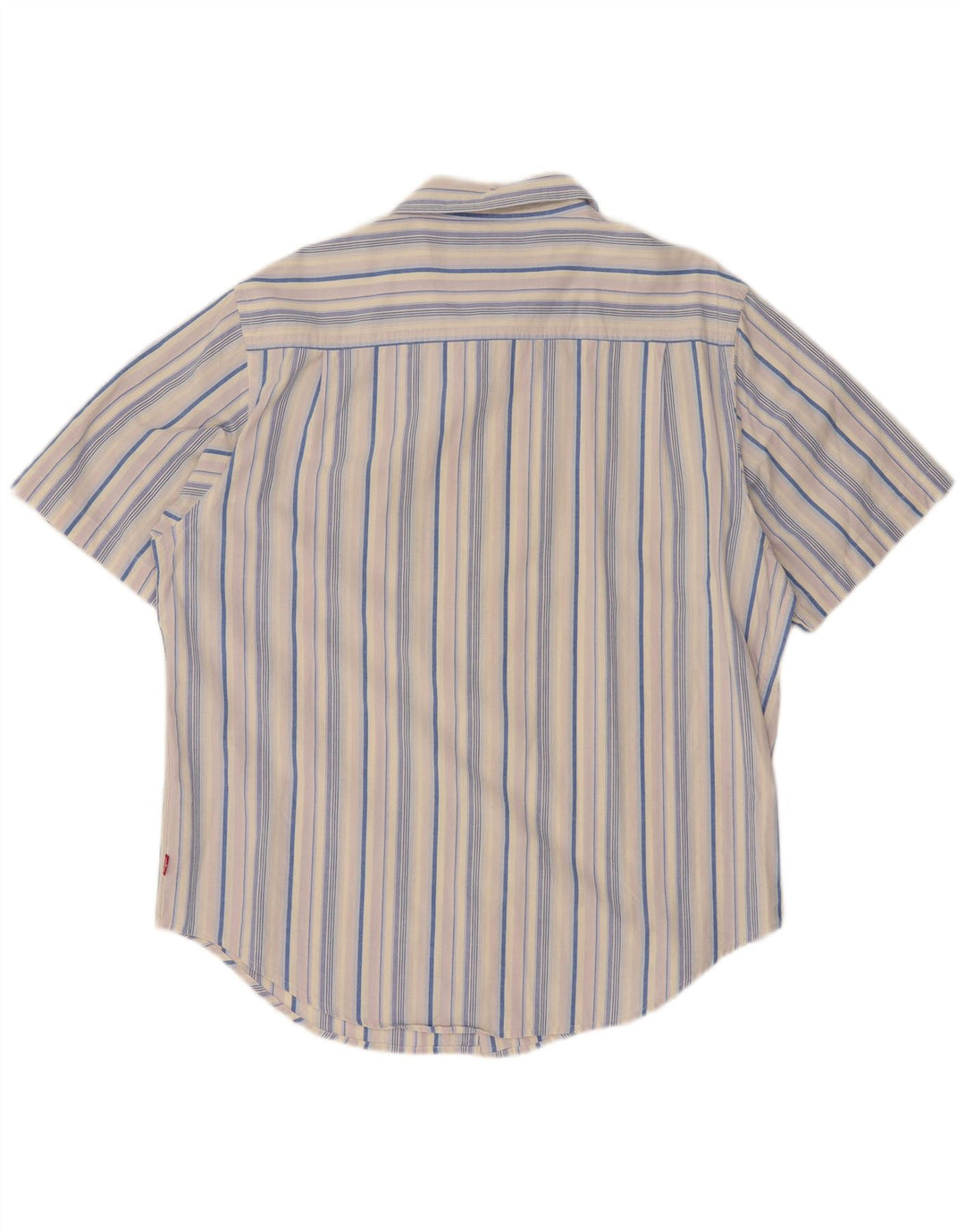 Cămașă cu mânecă scurtă pentru bărbați LEVI'S, bumbac cu dungi multicolore XL