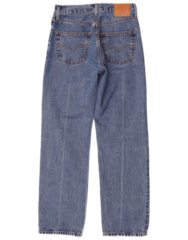 Blugi drepti pentru femei Levi's 501 W26 L30 Bumbac albastru anii 90