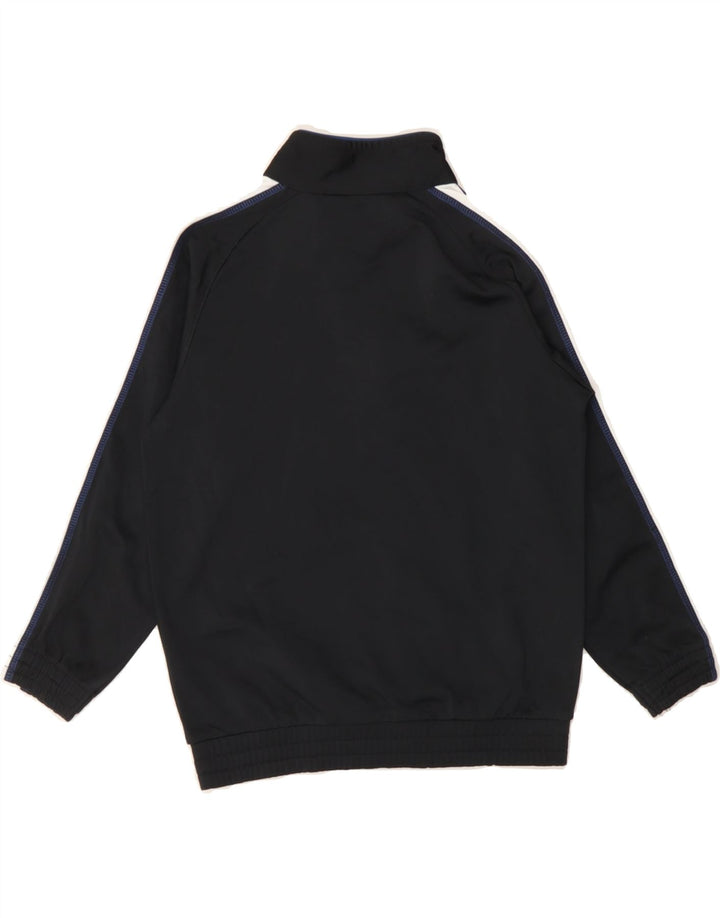 CHAMPION Boys Tracksuit Top Jacket 5-6 Years XS Black Polyester Vintage Champion and Second-Hand Champion from Messina Hembry 