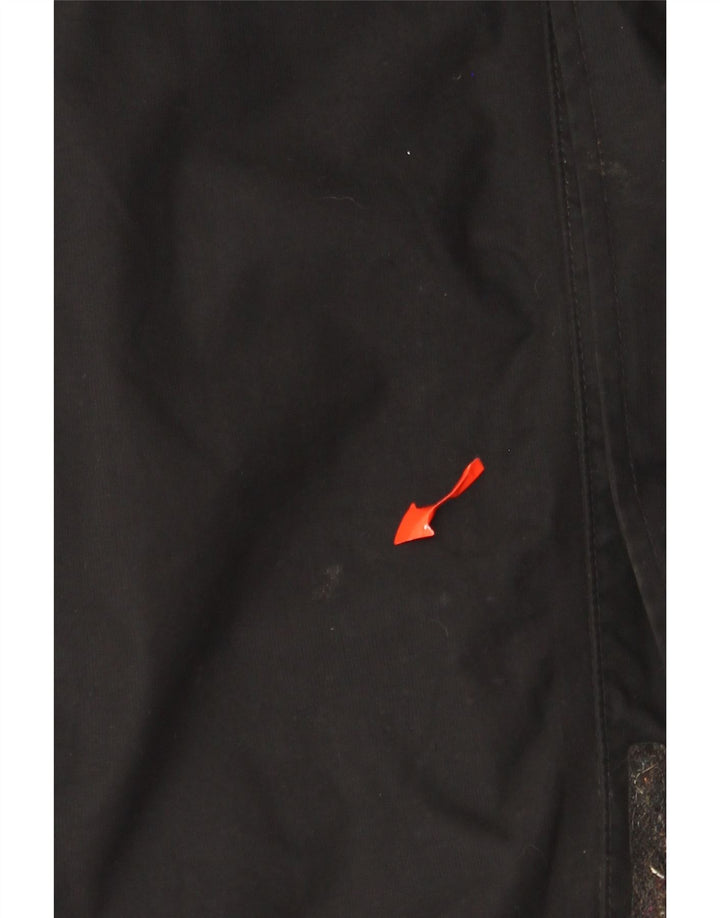 Jachetă de ploaie cu glugă supradimensionată pentru femei Berghaus UK 10 Nylon negru mic